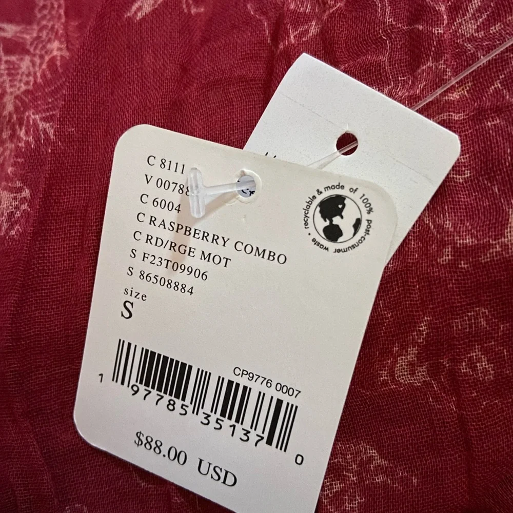 Free People Padma Top in Raspberry - Picture 3 of 3